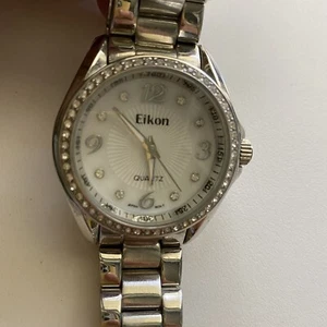 Eikon Quartz Stainless Steel Watch 7258 KS-450 - Picture 1 of 9