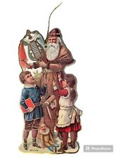 Vtg Seasonal Specialties Father Santa Die Cut Ornamet 1991 Old World 6”