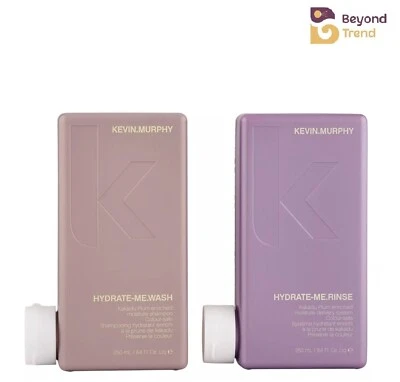 Kevin Murphy Hydrate Me Wash and Rinse Set 250ml 8.4oz NEW FAST SHIP - Image 1 of 4