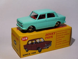 Simca 1000 référence 519 au 1/43 de dinky toys De Agostini - Picture 1 of 3