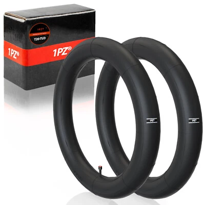 2pcs 20x4 Fat Tire Inner Tube For Mountain Bike Ebike Bicycle Fits 20x3.5-20x4.5 - Image 1 of 4