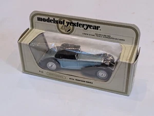 Modelos Matchbox de antaño Y-17 1938 Hispano Suiza como nuevos en caja sin abrir - Imagen 1 de 2