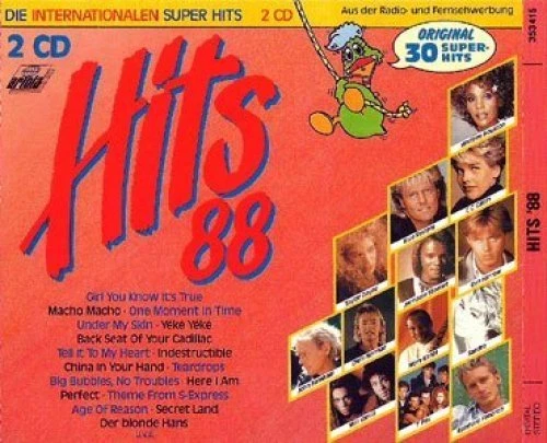 Hits '88 (International, Ariola) Whitney Houston, Blue System, CC Catch.. [2 CD] - Bild 1 von 1