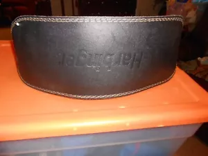 Harbinger gepolsterter Leder Gewichthebergürtel Größe Large Neu mit Etikett - Bild 1 von 4