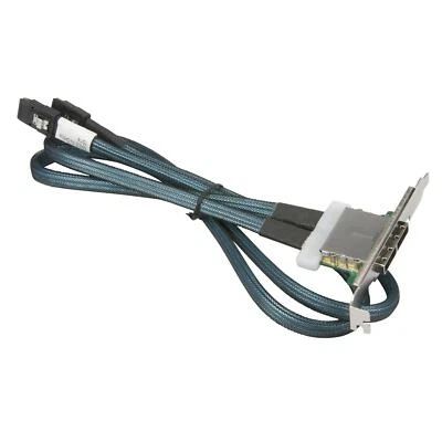 Cable en cascada Supermicro interno a externo MiniSAS 85 cm CBL-0352L Foto 1 de 2
