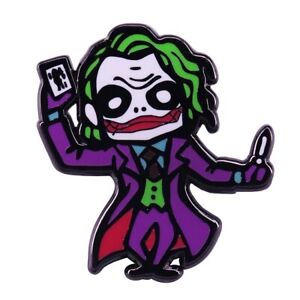 DC Comics' The Joker Enamel Pin Badge  (our ref 112)