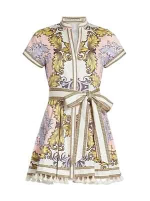 Новый, Алиса + Оливия Люси филигранный подпоясанный Minidress день мечтатель размер 14 #MD782 - Изображение 1 из 4