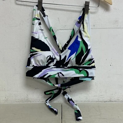 Top de natación DSG Rexi para mujer Rush floral multicolor DSW2981PRT Foto 1 de 4