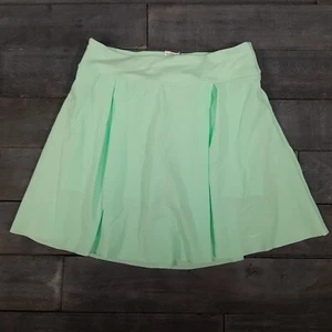 NIKE Dri-Fit Standard Fit Pleated Golf Skirt Womens Size SMALL Light Green - Picture 1 of 6