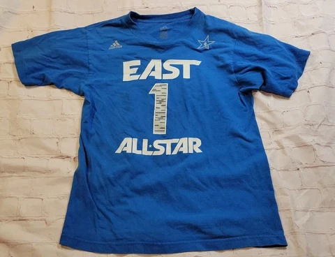 Derrick Rose Chicago Bulls East All Star Adidas Shirt Size Small Cover