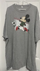 MICKEY MOUSE SOCCER T SHIRT 3XLT MEXICO - Picture 1 of 3
