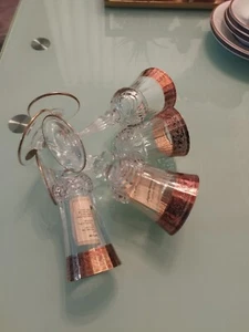 4 Venezianische Kristallgläser 24% Kristall - Bild 1 von 13