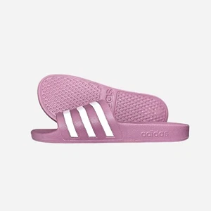 Adidas Adilette Aqua Damen-Pantoletten lila 3 Streifen Größe 8 - Bild 1 von 13