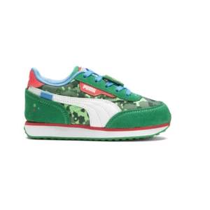 PUMA Coco X Future Rider Lace Up  Toddler Boys Green Sneakers Casual Shoes 39374 - Picture 1 of 6