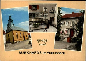 6479 BURKHARDS Vogelsbeg Kaulstoß Mehrbild-AK Kirche Haus ca. 70er Jahre AK - Bild 1 von 2