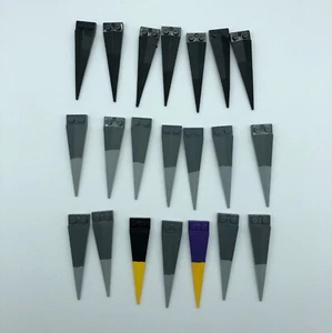 Lego lot of 21 1x2 plates with flexible tip 61406 wing wedge Star Wars - Picture 1 of 1