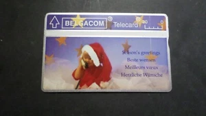 TELECARTE BELGIQUE BELGACOM MEILLEURS VOEUX NOEL 251C - Picture 1 of 2