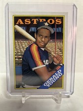 Gerald Young Astros 368 Topps 1988 Baseball Card NM