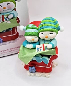 Hallmark Keepsake Ornament 2022 Making Memories Storytime Snuggles #15 NIB - Picture 1 of 6