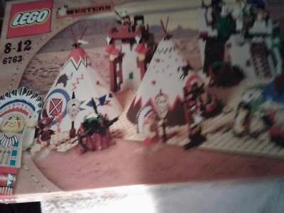 LEGO 6763 Western Indians Set Rapid River Village -NIB FS RETIRED RARE FIND - Image 1 of 4