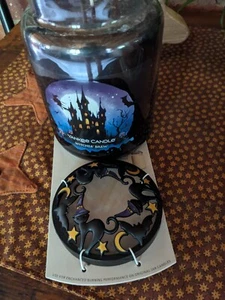 Yankee Candle Witches Brew Original Jar New "2024" w/Sophia Cat Metal Lid/Topper - Picture 1 of 3