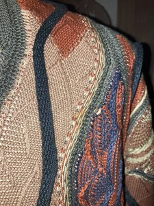 Coogi Vintage Sweater Australia Men's Medium Mercerized Authentic - Beautiful! - Picture 1 of 7