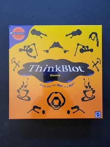 ThinkBlot Board Game Mattel Spot in Blot Adult Fun Night Pictures NEW SEALED - Picture 1 of 6