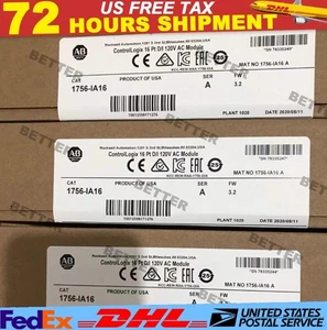 Módulo de entrada de CA ControlLogix 16Pt 1P nuevo sellado Allen-Bradley 1756-IA16 STOCK EN EE. UU. - Imagen 1 de 3