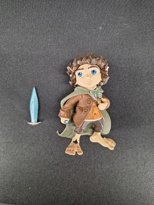 Loot Crate Mini Epics LOTR Frodo Baggins Figurine Lord of the Rings 4" WETA - Image 1 of 4