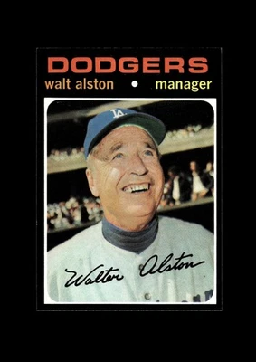 1971 Topps Set-Break #567 Walt Alston NR-MINT *GMCARDS* - Image 1 of 2