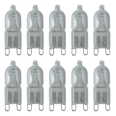 10 x Radium Halogen Stiftsockellampe 20W G9 klar 235lm warmweiß 2700K dimmbar - Bild 1 von 3