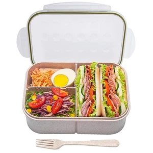 ® Bento Box,Bento Box Adult,Lunch Box,Ideal Leak Proof Lunch Containers,No BP... - Picture 1 of 8