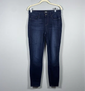 PAIGE Verdugo Ankle Skinny Denim Jeans Mid Rise Dark Wash Damen Gr. 29 - Bild 1 von 6