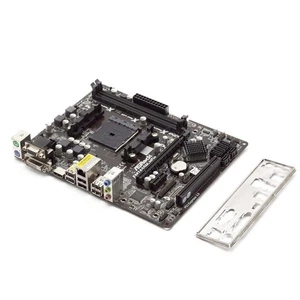 Motherboard ASRock Fm2a55m-hd + Socket AMD FM2+ 2 Slot DDR3 Matx Micro-Atx - Picture 1 of 3