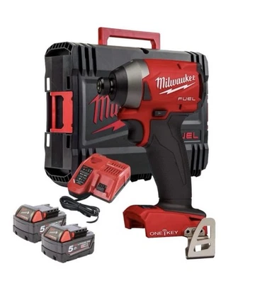 Milwaukee M18 FUEL ONEID2-502X ONE-KEY 18v Brushless 1/4" Hex Impact Driver - Image 1 of 4