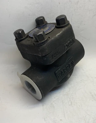 WARREN 1" FNPT Swing Check Valve (Class 800 1975 psi) 853-T-1 - Prepaid Shipping - Image 1 of 4