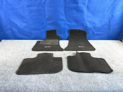 2011 - 2023 CHRYSLER 300C SRT8 OEM FRONT AND REAR CARPET LINER FLOOR MATS RUGS - Image 1 of 4