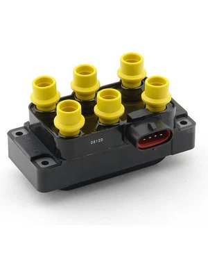 Accel Ignition Coil Pack Super Coil 0.500 ohm Female Socket 35000V 6-T (140035) - Image 1 of 4