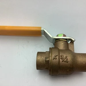 NEU Legend Messing 600 Wog 2 Stück Schweiß Vollanschluss Kugelhahn 3/4" - Bild 1 von 3