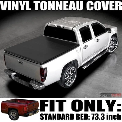 For 05-21 Nissan Frontier/09-12 Suzuki Equator 6' Bed Hidden Snap Tonneau Cover Foto 1 de 4