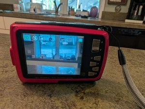 POLAROID iF045 LCD Compact Digital Camera 14.0 Mega Pixels ~ WORKS - Picture 1 of 10