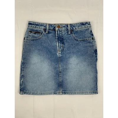 Minifalda vaquera LEI vintage años 90’s azul algodón Y2K talla 3 Foto 1 de 4