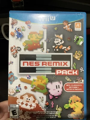 NES Remix Pack (Nintendo Wii U, 2014) Complete - Tested - Authentic - Image 1 of 4