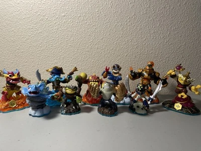 Skylander - Swapforce lot of 10, Hoot loop Blast zone Warnado Chop Fire Kraken - Image 1 of 4