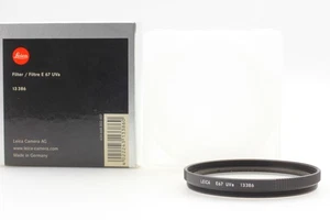 [Top MINT /Box] Leica Lens Filter UVa E67 13386 Black From JAPAN - Picture 1 of 10