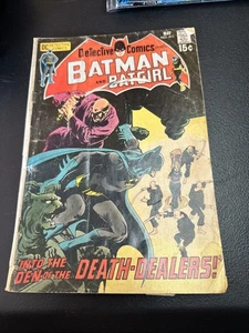 DETECTIVE COMICS #411 1971 DC COMICS PRIMERA APARICIÓN DE TALIA AL GHUL mal estado - Imagen 1 de 16