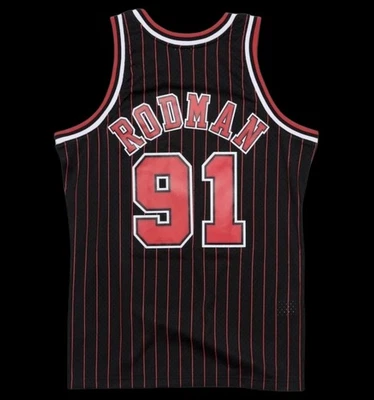 Dennis Rodman Chicago Bulls  Jersey Throwback NBA 1995 NEW Mens Size 2XL 🎁🎅 - Image 1 of 3