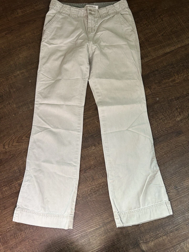 Pantalones Hidráulicos Estilo Carga Caqui Estilo Y2K Talla 5/6 Foto 1 de 4