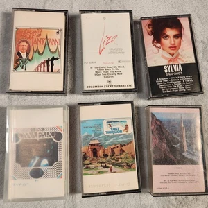 Cassette Tapes: Sylvia, Liza Minnelli, Doobie Bros, Mantovani, Donna Fargo - Picture 1 of 10