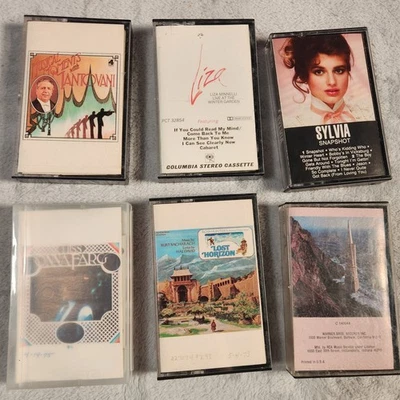 Cassette Tapes: Sylvia, Liza Minnelli, Doobie Bros, Mantovani, Donna Fargo - Image 1 of 4